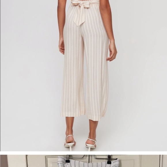 Aritzia cropped high waisted pants - Picture 2 of 4